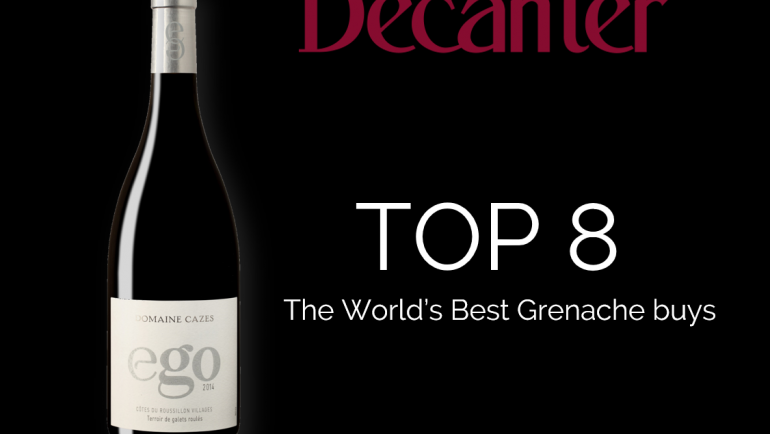 Ego 2014 parmi les meilleurs Grenache du monde par Decanter