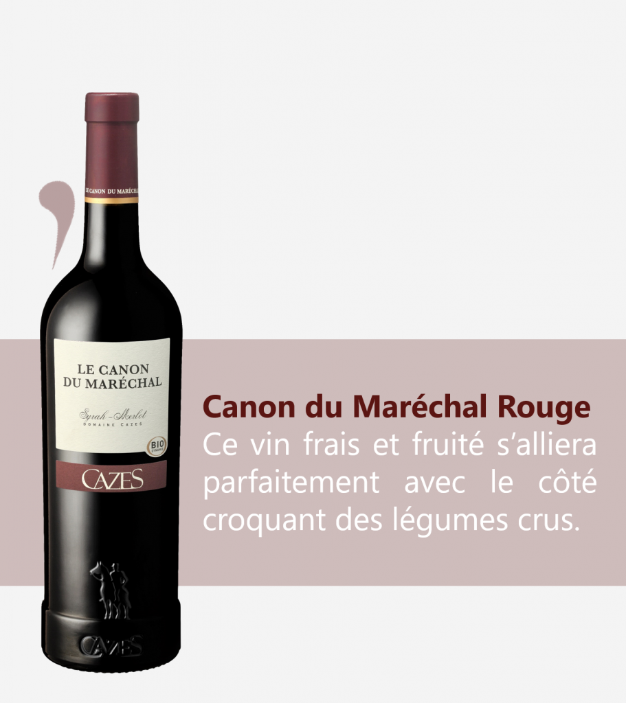 recette, cazes, 66, La table d'aime, rivesaltes, canon du marechal